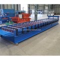 Trapezoidal roof panel forming machine